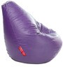 Classic XXXL Bean Bag with Beans in Purple Colour