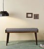 Classic Sheesham Wood Bench in Walnut Finish
