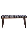 Classic Sheesham Wood Bench in Walnut Finish