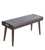 Classic Sheesham Wood Bench in Walnut Finish