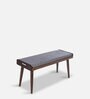 Classic Sheesham Wood Bench in Walnut Finish