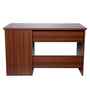 Classic Black And Walnut Dual Tone Workstation Desk