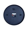 Classic Black Plastic Modern Wall Clock