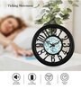 Classic Black Plastic Modern Wall Clock