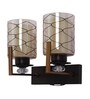 Classic Brown & Mild Steel Wall Light