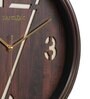 Classic Brown Plastic Wall Clock