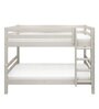 Classic Solid Wood Bunk Bed in White Finish