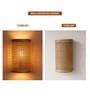 Classic Cane Webbing Sheet Wall Light in Beige Colour
