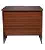 Classic Caramel Oak Colour Dual Tone Workstation Desk With Textured Veneer Finish