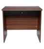 Classic Caramel Oak Colour Dual Tone Workstation Desk With Textured Veneer Finish