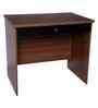 Classic Caramel Oak Colour Dual Tone Workstation Desk With Textured Veneer Finish