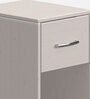 Classic Solid Wood Kids Bedside Table in Grey Colour