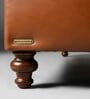 Classic Chesterfield Leather 2 Seater Sofa In Cognac Colour