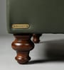 Classic Chesterfield Leather 3 Seater Sofa In Olive Green Colour Classic Chesterfield Leather 3 Seater Sofa In Olive Green Colour