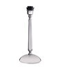 Classic Cubist Chrome Lamp With White Cone Shade