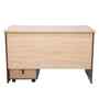 Classic Dark walnut Colour  Workstation Desk With Laminate Finish