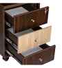Classic Dark walnut Colour  Workstation Desk With Laminate Finish