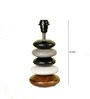 Antinue Color Wooden Stone Handmade Table Lamp Base