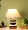 Antinue Color Wooden Stone Handmade Table Lamp Base
