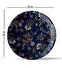 Classic Floral Porcelain Wall Plate Collection