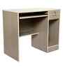 Classic Golden Teak Colour Workstation Desk With Storage