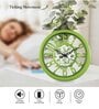 Classic Green Plastic Modern Wall Clock