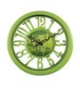 Classic Green Plastic Modern Wall Clock