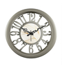 Classic Grey Plastic Modern Wall Clock