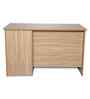 Classic Honey Oak Workstation Desk