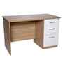 Classic Honey Oak Workstation Desk