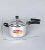 Classic Induction Base Aluminium 5 Ltr. Pressure Cooker-Inner Lid 