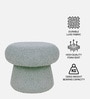 Classic Luxe Kids Stool In Sage Blue Colour Classic Luxe Kids Stool In Sage Blue Colour