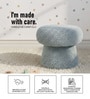 Classic Luxe Kids Stool In Sage Blue Colour Classic Luxe Kids Stool In Sage Blue Colour