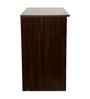 Classic MahoganyDark Workstation Desk With Textured Veneer Finish