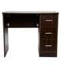 Classic MahoganyDark Workstation Desk With Textured Veneer Finish