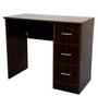 Classic MahoganyDark Workstation Desk With Textured Veneer Finish