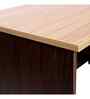 Classic Maple Beige And Walnut Brown Dual Tone Colour  Workstation Desk