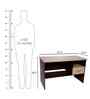 Classic Maple Beige And Walnut Brown Dual Tone Colour  Workstation Desk