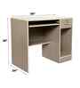 Classic Maple Brown Colour Workstation Desk