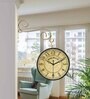 Classic Multicolour Metal Analog Platform Clock