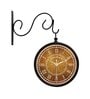 Classic Multicolour Metal Analog Platform Clock
