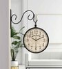 Classic Multicolour Metal Analog Platform Clock