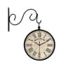 Classic Multicolour Metal Analog Platform Clock