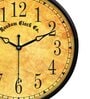 Classic Multicolour Metal Analog Platform Clock