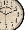 Classic Multicolour Metal Analog Platform Clock