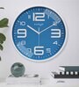 Classic Multicolour Plastic Plastic Wall Clock