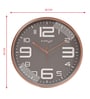 Classic Multicolour Plastic Plastic Wall Clock