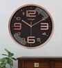 Classic Multicolour Plastic Plastic Wall Clock