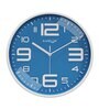 Classic Multicolour Plastic Plastic Wall Clock