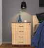 Classic Natural Oak Colour Chest Of Drawers